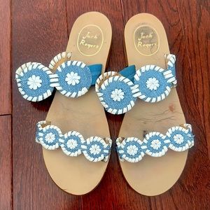 Jack rogers leather sandals